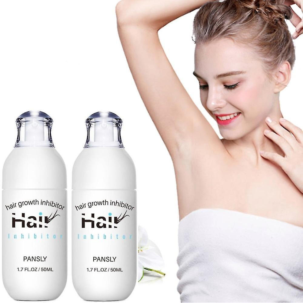2pcs Permanent Stop Hair Growth Inhibitor Pubic Hair Repair Smooth Body