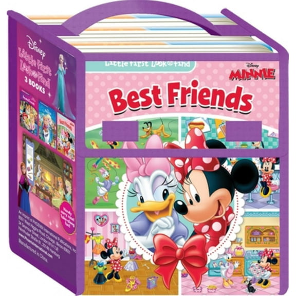 Disney Princess, Frozen, Minnie: Little First Look and Find 3-Book Set (Hardcover)