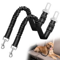 2pcs Pet Seat Belt, DISEN Restraint Adjustable Dog Cat Car Harness Seatbelts