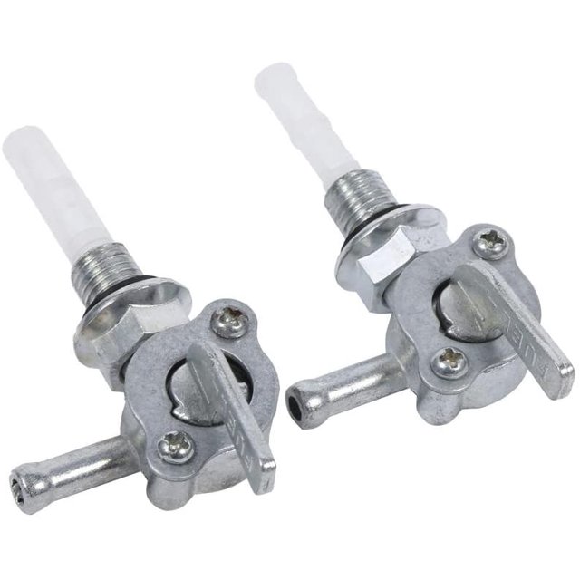 2pcs Petrol Tap Generator Fuel Tap Valve Motorcycle ATV Valve Tap Valve