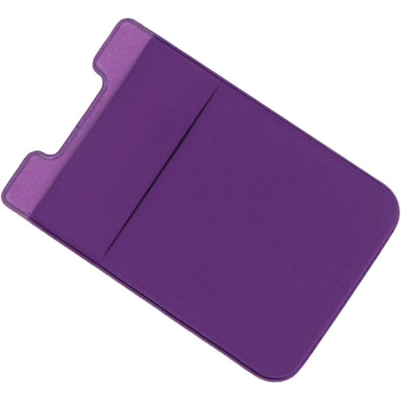2pcs Phone Wallet Stick on Holder for Back of Phone Cellphone Holder Pocket Wallet Card Holder for