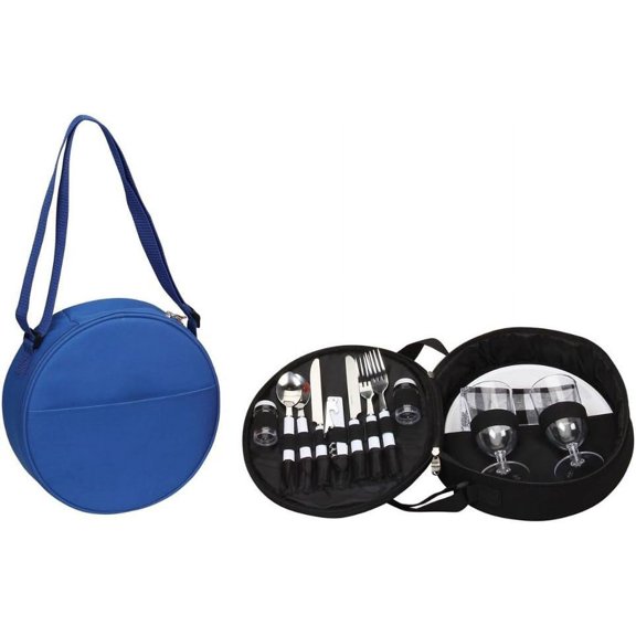 2pcs Picnic Set Case - BLUE