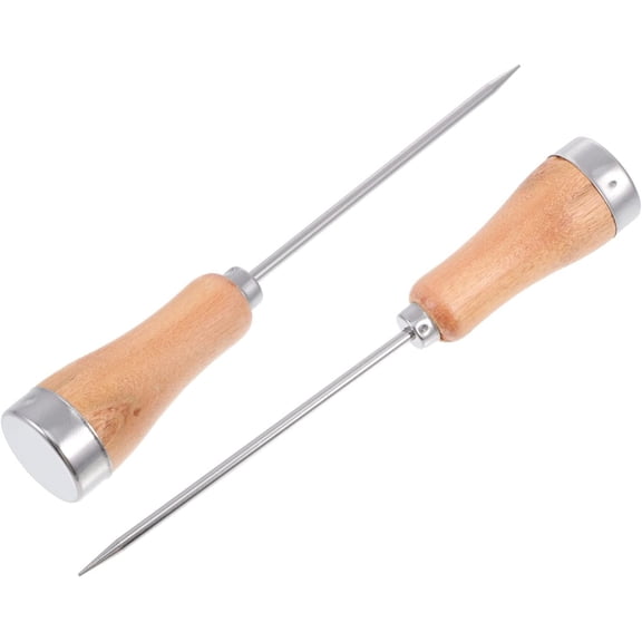 2pcs Picnics Accessories Pickers Ice Tool Non- Crushers in Breaking Bar Picks Kitchen Rustproof Knife Stainless Slip Tools Creative Heavy Inch Bars for Wooden Crush Crusher Chisel