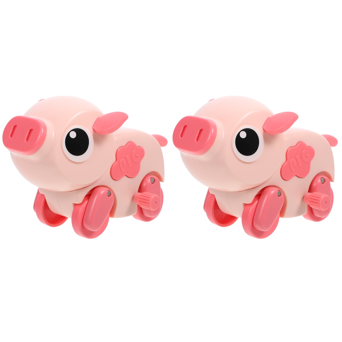 2pcs Pig Shape Windup Toy Wind Up Pig Toy Lovely Wind Up Toy Animal
