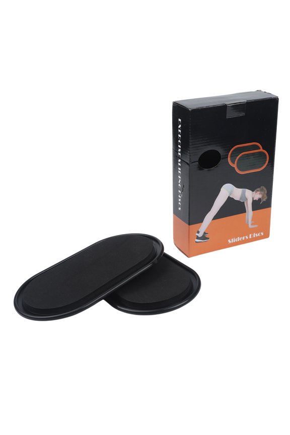 2pcs Pilates Slider Plate Fast Fitness Gliding Mat Yoga Core Slider Full-Body Exercise Sliding Plate Fitness Equipment