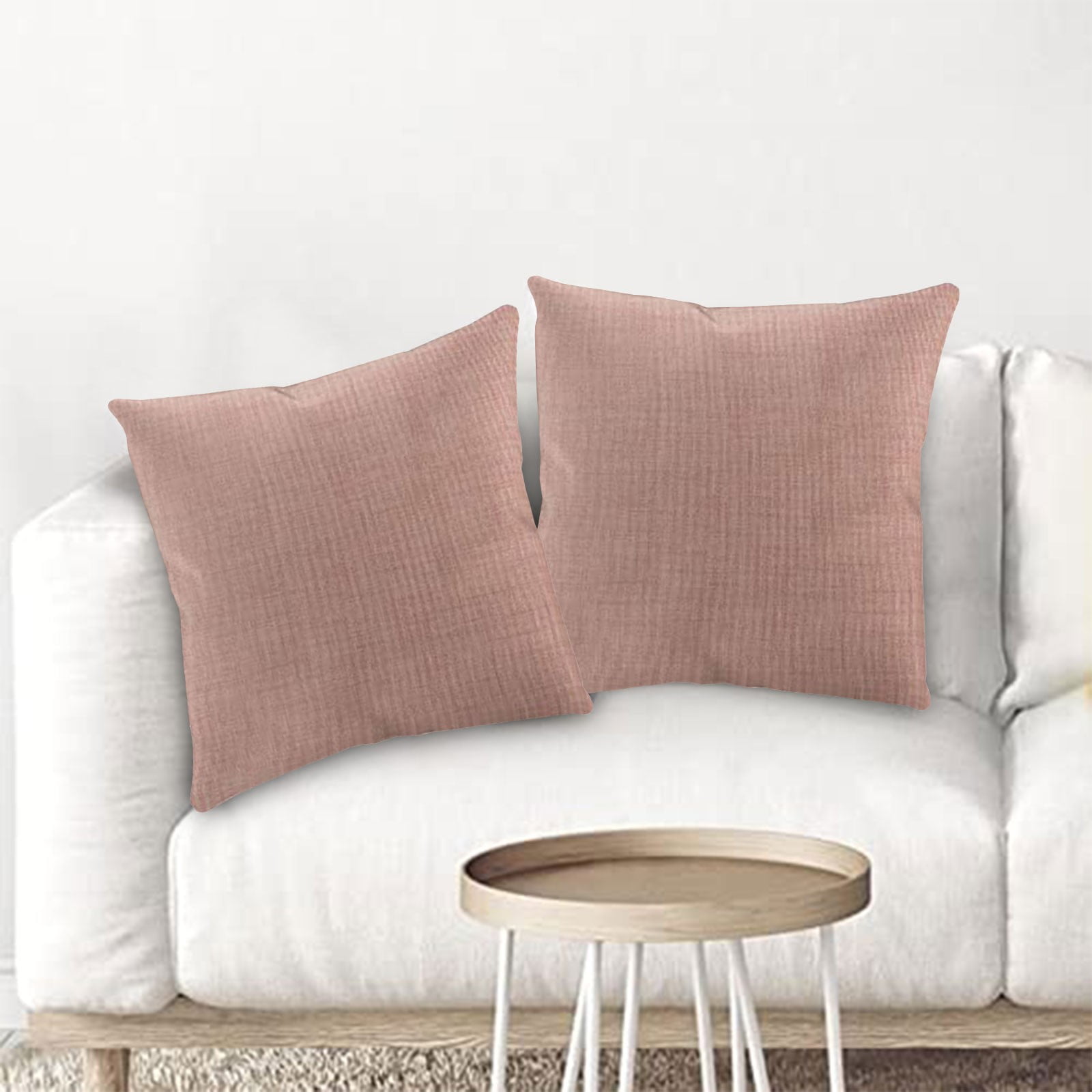 2pcs Pillow Spring Summer Cushion Covers For Living Room Satin