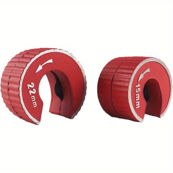 2pcs Pipe Cutter Set, Metric and Imperial,with Ratchet Handle - Durable Mini Automatic Tool for Clean Cuts on, Aluminum