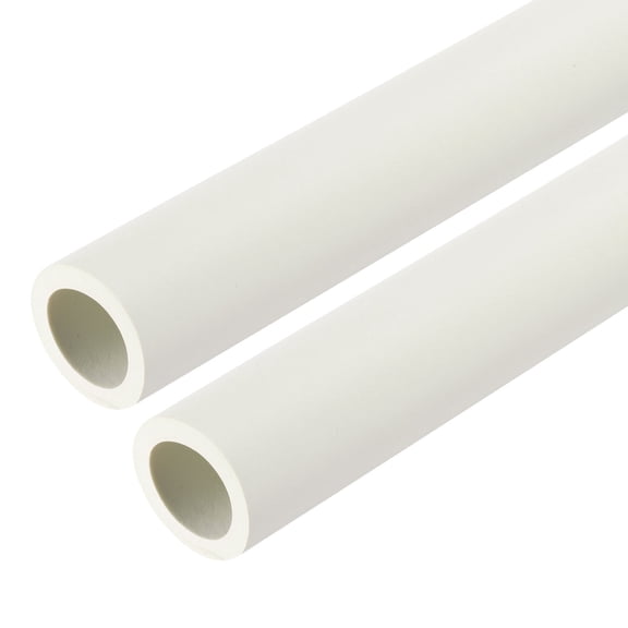 2pcs Pipe Insulation Foam Tube Lagging Insulation 25mm(1") ID 35mm(1 3/8") OD 24" Heat Preservation White