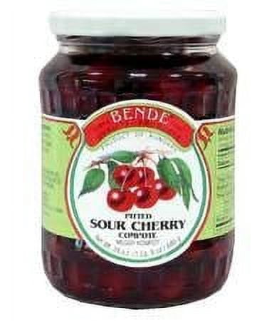 2pcs Pitted Sour Cherries Compote ( 24 oz )