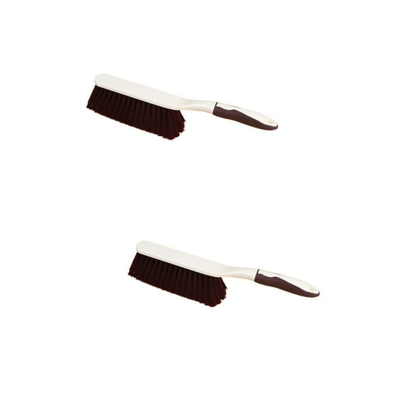 2pcs Plastic Anti-static Bed Sheets Debris Cleaning Brush Bristle Clothes Desk Sofa Duster Small Particles Hair Remover
