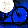 thumbnail image 1 of 2pcs Plastic Bike Wheel Spoke Light Waterproof MTB Balance Bicycle LED Tyre Tire Flash Lights Colorful Warning Lamp Bike Accesso, 1 of 8