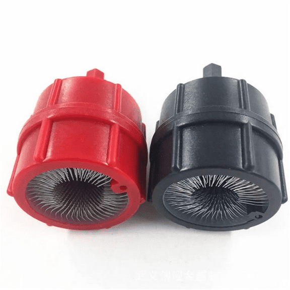 2pcs Plastic Car Battery Terminal Brush Top Post Terminal Cleaning Tool