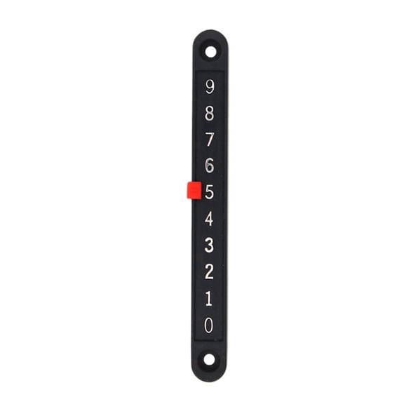 2pcs Plastic Foosball Scoring Counters Table Football Score Tracker Black
