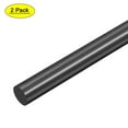 thumbnail image 1 of 2pcs Plastic Round Rod 3/4" Dia 20" Length Black (POM) Polyoxymethylene Rods Engineering Plastic Round Bars(18mm), 1 of 5