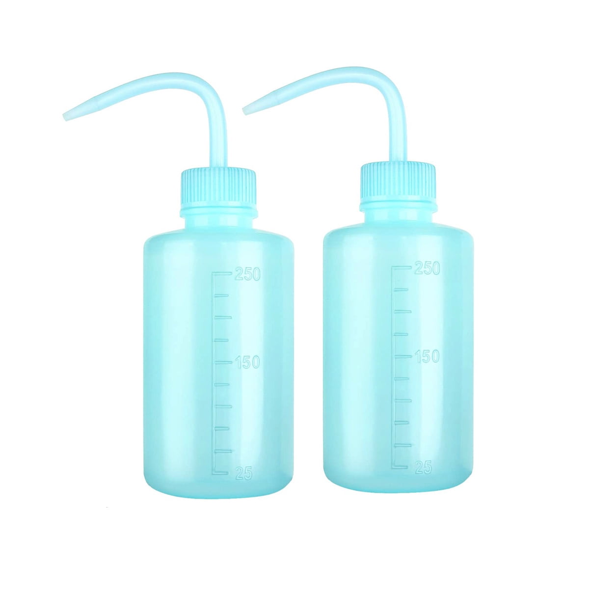 2pcs Plastic Safety Wash Bottles, Lab Squeeze Bottle, Squirt Bottle