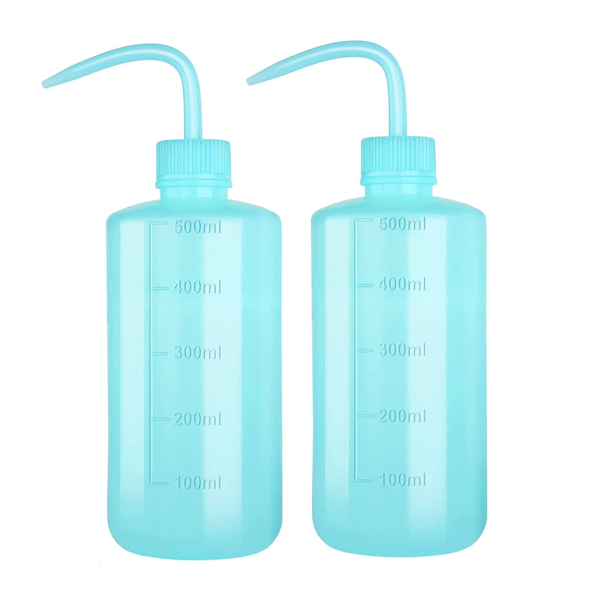 2pcs Plastic Safety Wash Bottles, Lab Squeeze Bottle, Squirt Bottle Tattoo  Bottle with Narrow Mouth and Scale Labels - 500ML Blue - Walmart.com, image size:1200x1200