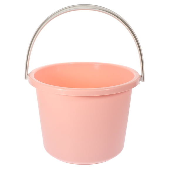 CRILSTYLEO Multipurpose Plastic Water Bucket, Smooth Surface, Practical and Convenient, Assorted Color, 2Pcs