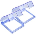 2pcs Plug Receptacle Protector Adhesive Weatherproof Outlet Cover Wall