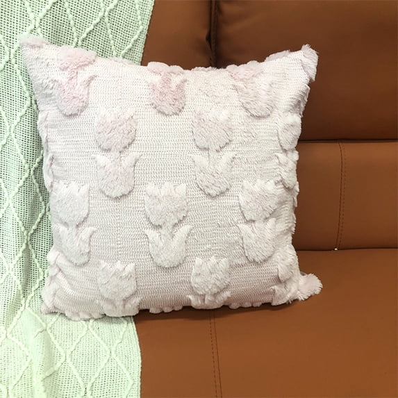 2pcs Plush 3D Easter Bunny Throw Pillows,Easter Pillow Covers - Easter Bunny Decor, Cozy Textured Cushions for Couch/Bed