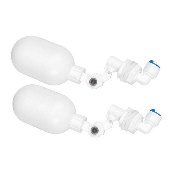 2pcs Garden Hose Float Valve Automatic Water Level Controller Water Tank Float Valve Tube Water Float Valve Water Level Float Valve