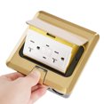 thumbnail image 1 of 2pcs Pop-Up Floor Sockets, Pop Up Floor Outlet Sockets, 2PCS Hidden Sockets, 1 of 11