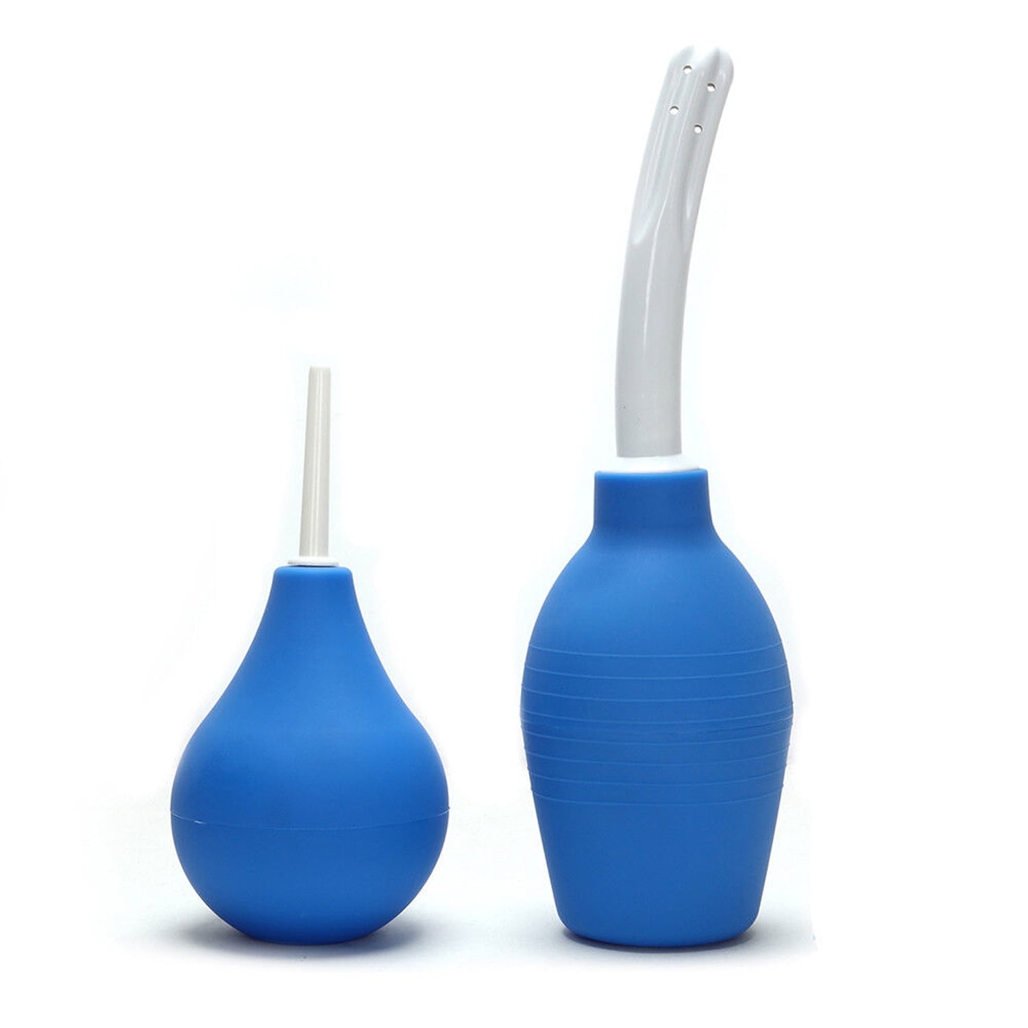 2pcs Portable Personal Hygiene Rubber Silicone Bulb Douche Bidet Irrigator Bottle Kit for Men Women