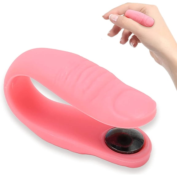 2Pcs Tiger Mouth Clips, Wearable Acupressure Hand Pressure Point Clip Small Plastic Meridian Massage Clip for Headache Pain Relief