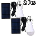 thumbnail image 1 of Solar Light Bulbs Portable Outdoor Solar Tent Light with Rechargeable Battery, Solar Powered Lamp, Solar Energy LED Lantern Led Bulb Lights for Indoor Pet House Chicken Coop Camping Hiking Emergency, 1 of 14