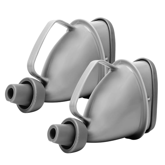 2pcs Portable Unisex Urination Device,Standing Pee Funnel with Carry Bag for Travel