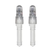 2pcs Fishing Net Warning Light Yacht Positioning Flashing Light Device Boats Lamp Marine Signals Light