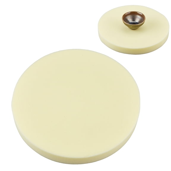 2pcs Pottery Clay Ceramic Sponge Pad for Clay Cleanup and Shaping Tools Sponges Round 300x34mm Sponge