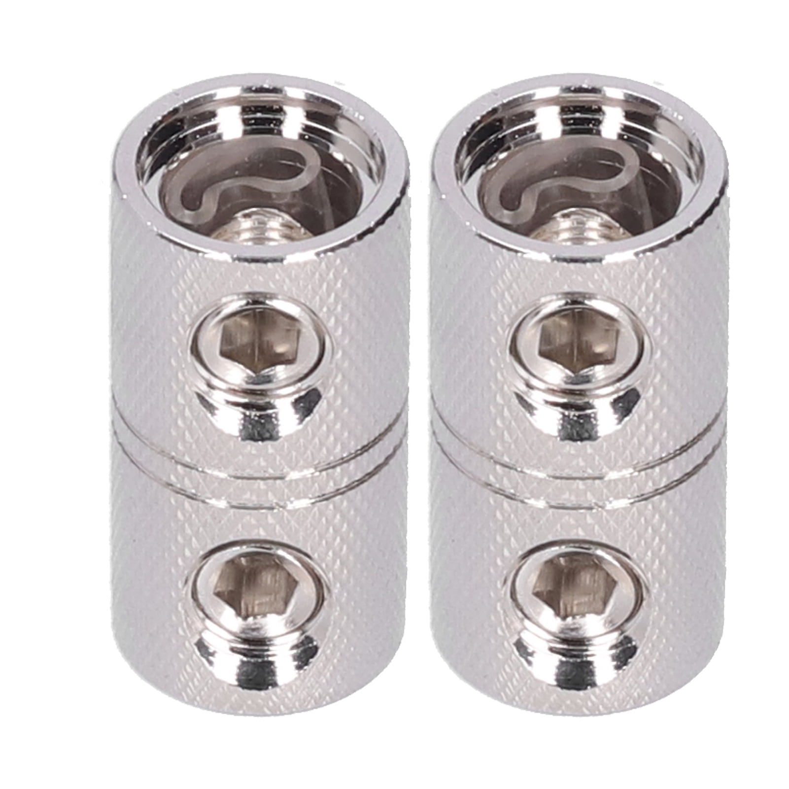 2pcs Power Cord Extension Terminal 0 Gauge Input Output Wire Coupler