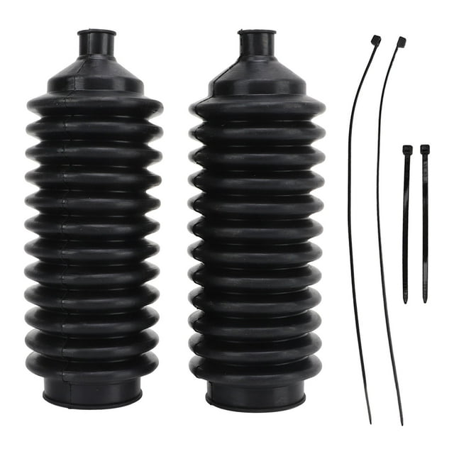 2pcs Power Steering Rack Boots Rubber OEM Design Replacement for
