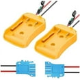 thumbnail image 1 of 2pcs Power Wheel Adapter for 20V Lithium Battery,Battery Adapter with Wire Harness Connector,DC Power Adapter Conversion, 1 of 7