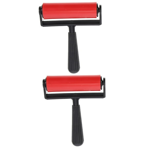 Raindrops Diy Craft Roller Plastic 2Pcs For Printmaking