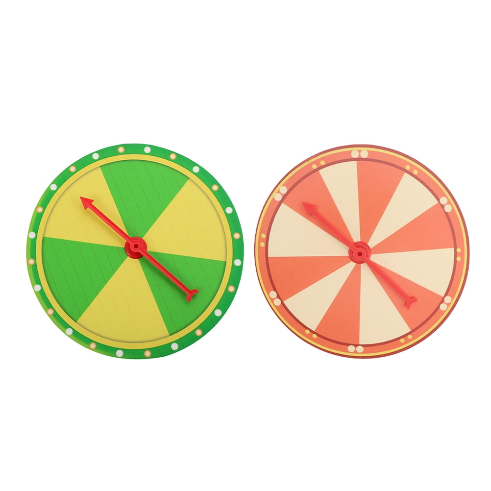 Mini Prize Wheel Game Spinner - 20cm Rotating Turntable For Parties, Raffles & Classroom Games - View #3