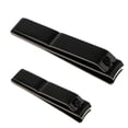 thumbnail image 1 of 2pcs Pro Stainless Steel Sharp Sturdy Trimmer Nail Clippers Nails Cutter Set, 1 of 6