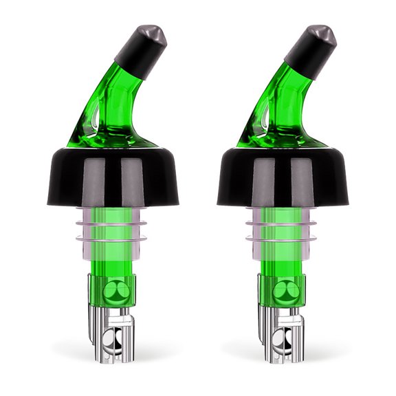 2pcs Professional 30ml Automatic Measured Bottle Pourer Wine Pour Spout Liquor Dispenser Drink Pouring Accessory