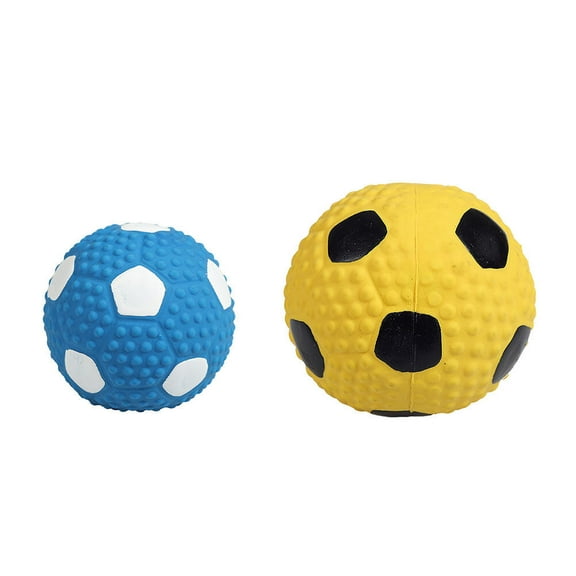2pcs Professional Dog Molar Balls Pet Balls Toy Bite-resistant Teeth Cleaning Toy