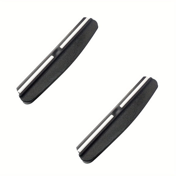 2pcs Professional Knife Sharpening Guides - Easy Angle Control for Whetstone, Durable Plastic Kitchen Sharpener Tools