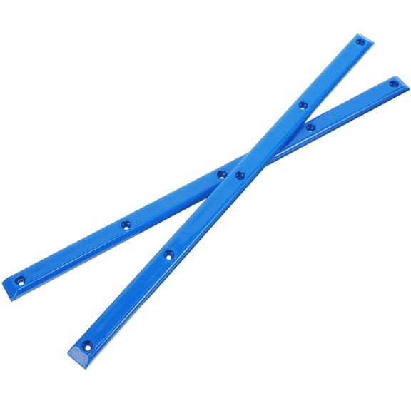 CIMAXIC 2Pcs Professional Longboard Rail Plastic Sturdy Anti Collision Skateboard Accessories