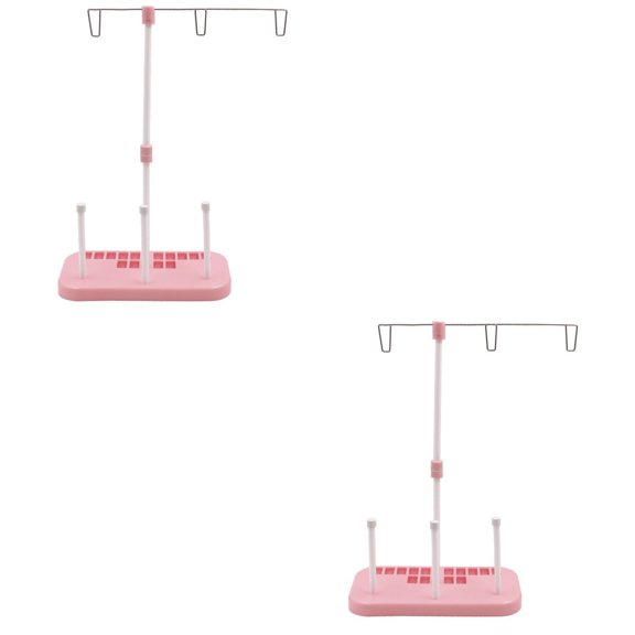 2pcs Professional Sewing Machine Thread Stand Cone Thread Storage Holder for Sewing Machine