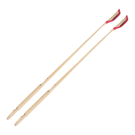 2pcs Professional Stimulated Antique Dulcimer Skewer Accessories (Khaki)