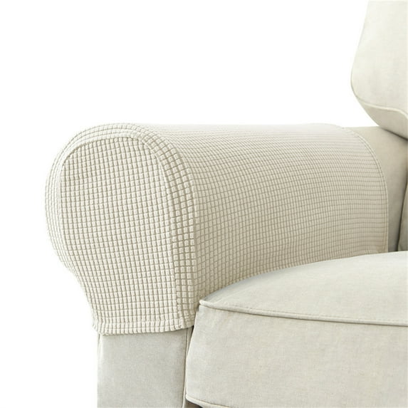 2pcs Protective Armchair Covers Stylish and Soft Corduroy Fabric,Sofa Armrest Covers Easy to Clean Couch Arm Slipcovers