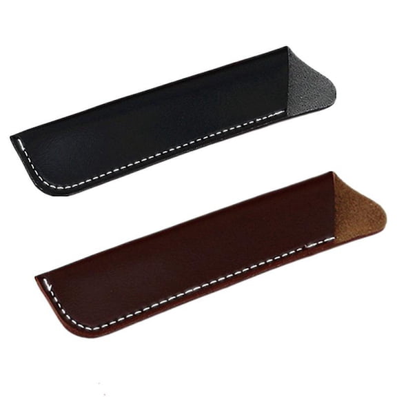 2pcs Pu Leather Pen Protector
