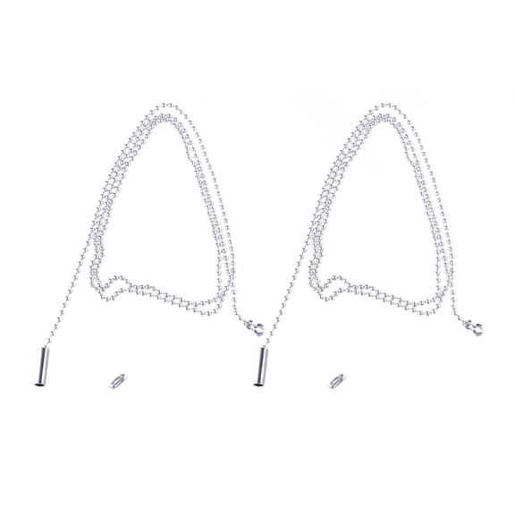 2pcs Pull Chain String Extension with Connector for Ceiling Fan Light Fixture
