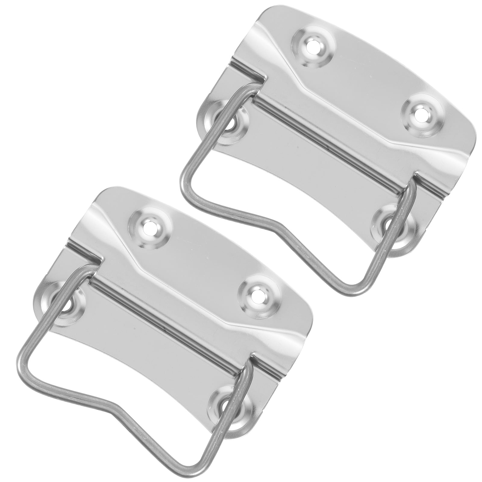 OFFIGAM 2pcs Curved Cabinet Pulls Stainless Steel Adjustable for Wooden ...