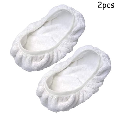 2pcs Pure Cotton Terry Cloth Mop Pads 15x8 Inch For Vanduck Fiber Pad Terry Cloth Mop Refills