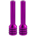 thumbnail image 1 of 2pcs Purple Car Door Lock Knobs Interior Door Lock Knob Aluminum Alloy Inner Door Lock Pull Pins Universal for Car, 1 of 7