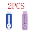 thumbnail image 1 of 2pcs Push Type Roller Eraser for Primary, No Marks Less Scraps Clean Erasing, Creative Cute Design for Homework Drawing, Smooth Practical Stationery for Classroom, Easter Gifts, 3*1in, D, 1 of 9